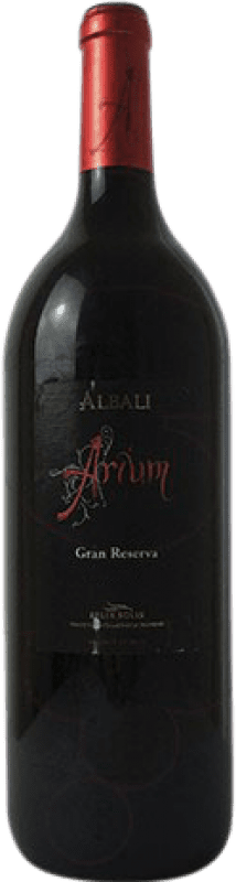 Envio grátis | Vinho tinto Félix Solís Viña Albali Grande Reserva D.O. Valdepeñas Castilla la Mancha y Madrid Espanha Tempranillo Garrafa Magnum 1,5 L