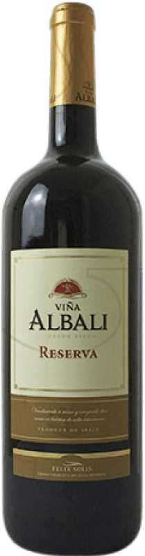 Free Shipping | Red wine Félix Solís Viña Albali Reserve D.O. Valdepeñas Castilla la Mancha y Madrid Spain Tempranillo Magnum Bottle 1,5 L