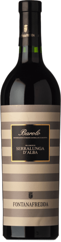 Free Shipping | Red wine Fontanafredda Serralunga d'Alba D.O.C.G. Barolo Italy Nebbiolo 75 cl