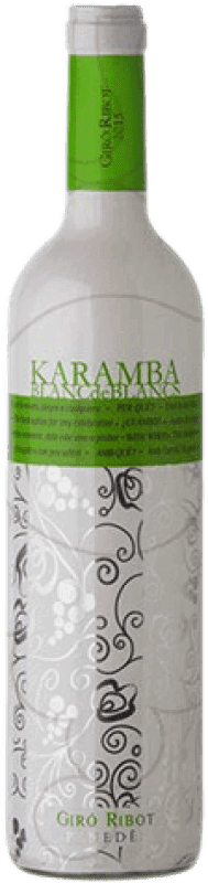 5,95 € | Vin blanc Giró Ribot Karamba Banc de Blancs Jeune D.O. Penedès Catalogne Espagne Macabeo, Xarel·lo, Chardonnay, Parellada 75 cl