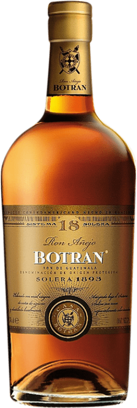 送料無料 | ラム Licorera Quezalteca Botran 1893 Solera — ソレラ グアテマラ 18 年 70 cl