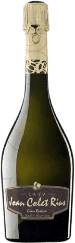 19,95 € | Белое игристое Joan Colet Rius Природа Брута Гранд Резерв D.O. Cava Каталония Испания Macabeo, Chardonnay, Parellada 75 cl