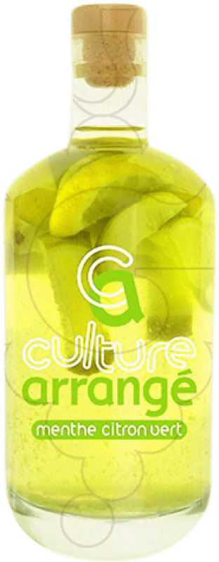 送料無料 | リキュール Les Rhums de Ced Culture Arrangé Menthe Citron Vert Licor Macerado フランス 70 cl