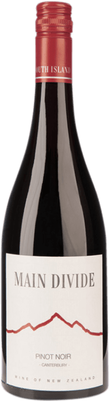 Free Shipping | Red wine Main Divide New Zealand Pinot Black 75 cl