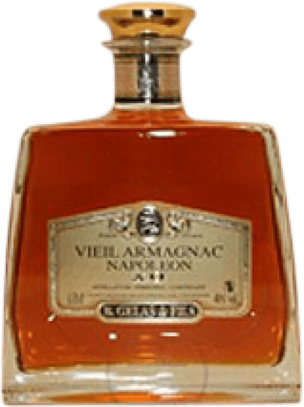 Бесплатная доставка | арманьяк Gelás Napoleón X.O. Extra Old Франция 70 cl