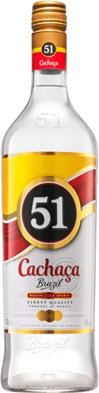 Kostenloser Versand | Cachaça Müller 51 Brasilien 1 L