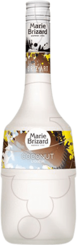 Envio grátis | Licores Marie Brizard Coconut Blanco França 70 cl