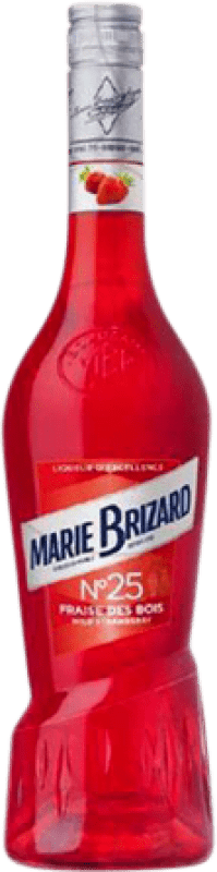 Kostenloser Versand | Schnaps Marie Brizard Frankreich 70 cl Fraise des bois — Walderdbeere
