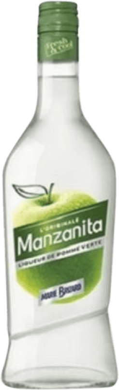 Kostenloser Versand | Schnaps Marie Brizard Frankreich 70 cl Pomme Verte — Grüner Apfel