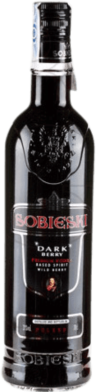 Spedizione Gratuita | Vodka Marie Brizard Sobieski Dark — Scuro Polonia 70 cl Blackberry — Mora
