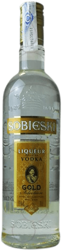 Free Shipping | Vodka Marie Brizard Sobieski Gold Poland 70 cl