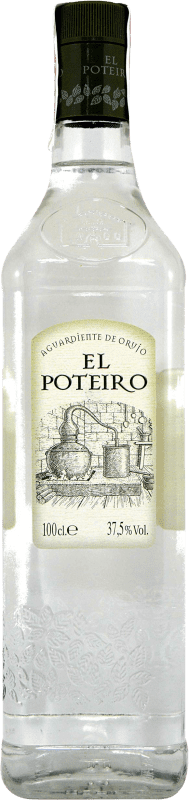 Free Shipping | Pomace Brandy El Poteiro Spain 1 L