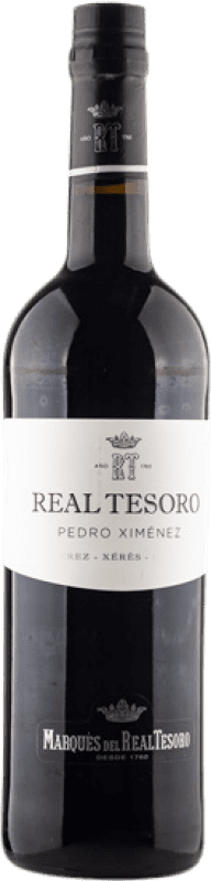 Free Shipping | Fortified wine Marqués del Real Tesoro PX D.O. Jerez-Xérès-Sherry Andalucía y Extremadura Spain Pedro Ximénez 75 cl