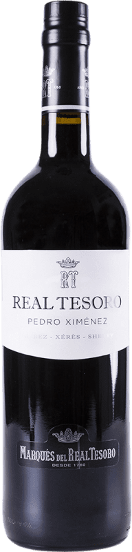 11,95 € Free Shipping | Fortified Wine Marqués del Real Tesoro PX D.O. Jerez-Xérès-Sherry