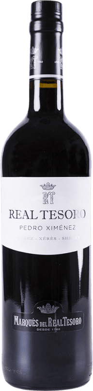 9,95 € | 强化酒 Marqués del Real Tesoro PX D.O. Jerez-Xérès-Sherry Andalucía y Extremadura 西班牙 Pedro Ximénez 75 cl