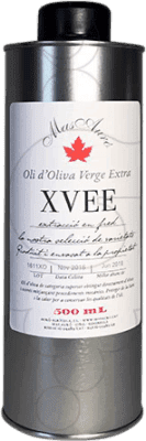 Envoi gratuit | Huile d'Olive Mas Auró XVEE HOVE Vierge Extra Espagne Canette 50 cl