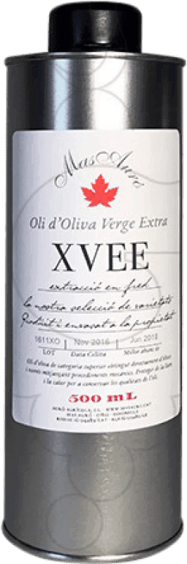 Spedizione Gratuita | Olio d'Oliva Mas Auró XVEE Spagna Lattina 50 cl