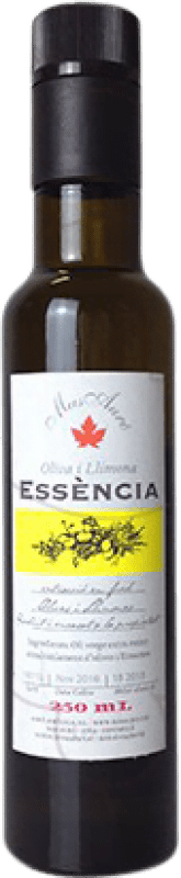 Envio grátis | Azeite de Oliva Mas Auró Essència Llimona Espanha Garrafa Pequena 25 cl