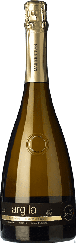 19,95 € | Blanc mousseux Mas Bertran Argila Brut Nature Réserve D.O. Penedès Catalogne Espagne Xarel·lo 75 cl