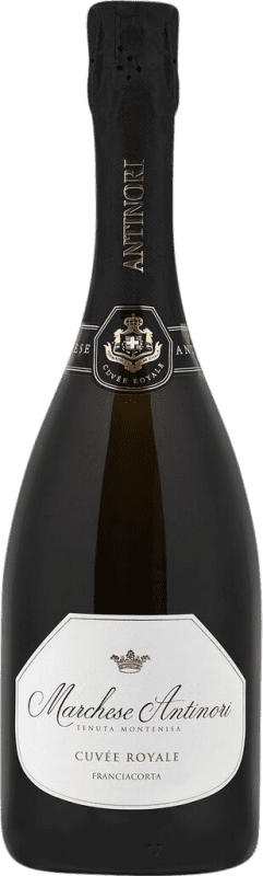 64,95 € Бесплатная доставка | Белое игристое Montenisa Antinori Cuvée Royale брют Резерв D.O.C. Italy