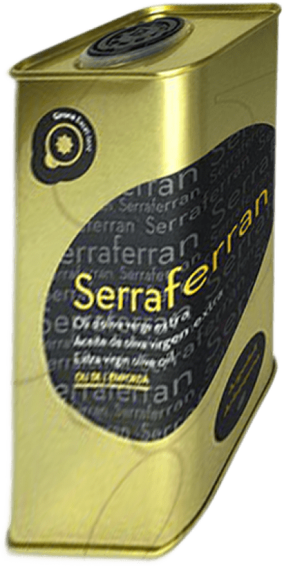 Envoi gratuit | Huile d'Olive Oli de Ventallo Serraferran Espagne Canette Spéciale 50 cl