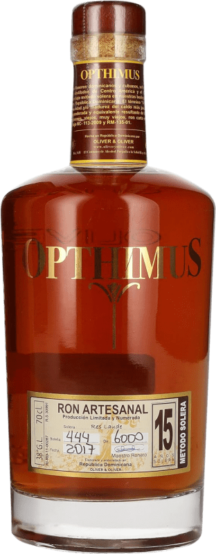 46,95 € | ラム Oliver & Oliver Opthimus ドミニカ共和国 15 年 70 cl