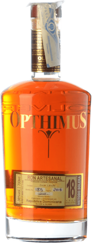 送料無料 | ラム Oliver & Oliver Opthimus ドミニカ共和国 18 年 70 cl