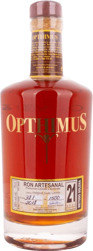 送料無料 | ラム Oliver & Oliver Opthimus ドミニカ共和国 21 年 70 cl