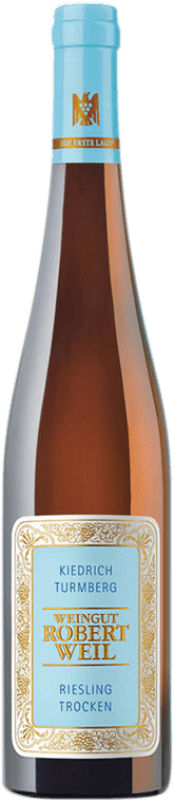 Envío gratis | Vino blanco Robert Weil Kiedrich Turmberg Seco Q.b.A. Rheingau Rheingau Alemania Riesling 75 cl