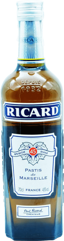 26,95 € | Aperitivo Pastis Pernod Ricard Kósher França 70 cl