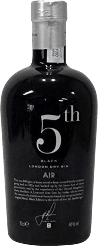 Бесплатная доставка | Джин Gin 5th Black Air Испания 70 cl