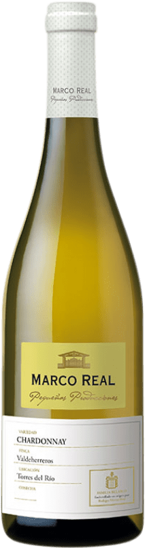7,95 € | Vin blanc Marco Real Pequeñas Producciones Crianza D.O. Navarra Navarre Espagne Chardonnay 75 cl