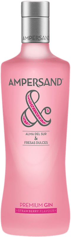 19,95 € Envío gratis | Ginebra Gin Ampersand Strawberry — Fresa