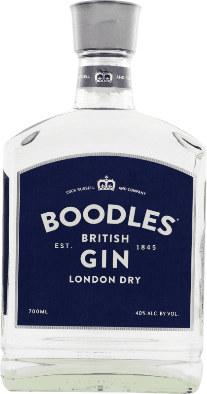 Envio grátis | Gin Boodles Gin Reino Unido 70 cl