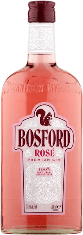 Envio grátis | Gin Bosford Gin Rosé Premium Reino Unido 70 cl