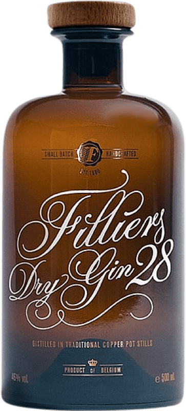 32,95 € | Genever Gin Filliers 28 Belgium Medium Bottle 50 cl Juniper