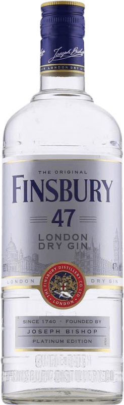 Envio grátis | Gin Finsbury Gin Reino Unido 70 cl