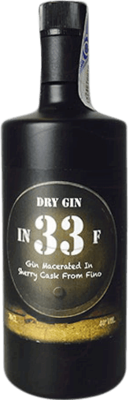 Бесплатная доставка | Джин In 33 F Gin Испания 70 cl