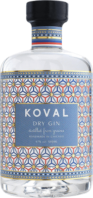 Envio grátis | Gin Koval Dry Gin Estados Unidos Garrafa Medium 50 cl