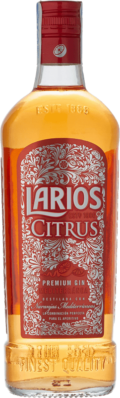 19,95 € Envio grátis | Genever Gin Larios Citrus — Cítricos, Naranja — Laranja