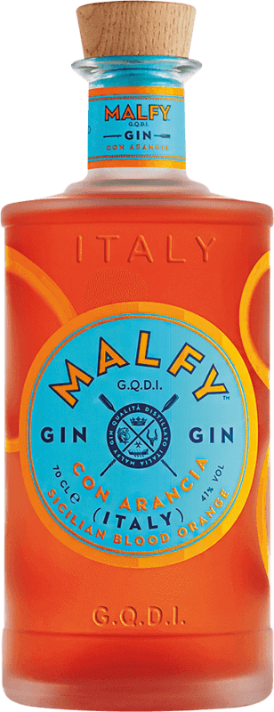 Envio grátis | Gin Malfy Gin Arancia Itália 70 cl