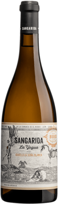 免费送货 | 白酒 Attis Sangarida La Yegua 岁 D.O. Bierzo 卡斯蒂利亚莱昂 西班牙 Godello, Doña Blanca 75 cl