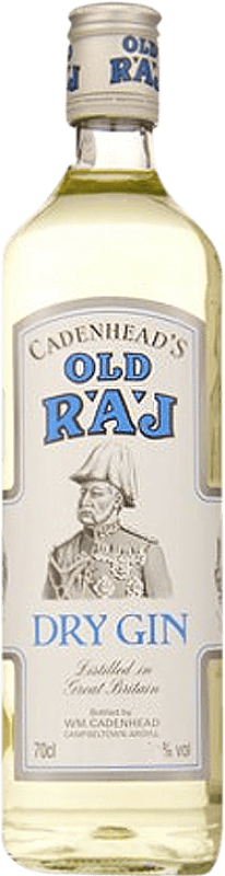 Kostenloser Versand | Gin Old Raj Gin Blue Label Großbritannien 70 cl