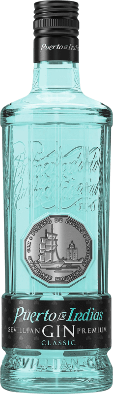 Бесплатная доставка | Джин Puerto de Indias Classic Gin Испания 70 cl