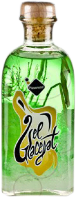 Licor de Hierbas El Glacejat Escarchado 70 cl Peppermint — Menta