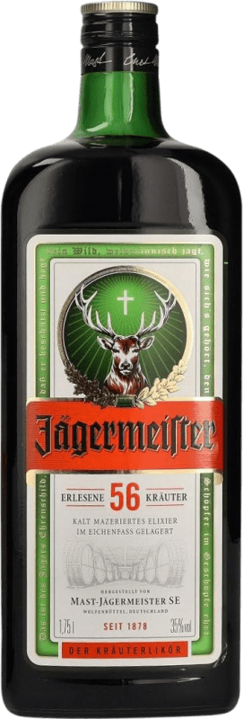 37,95 € | Licores Mast Jägermeister Alemania Botella Especial 1,75 L
