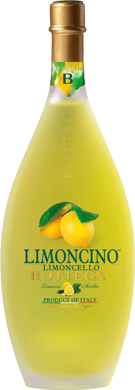 Envío gratis | Limoncello Bottega Limoncino Italia Botella Medium 50 cl