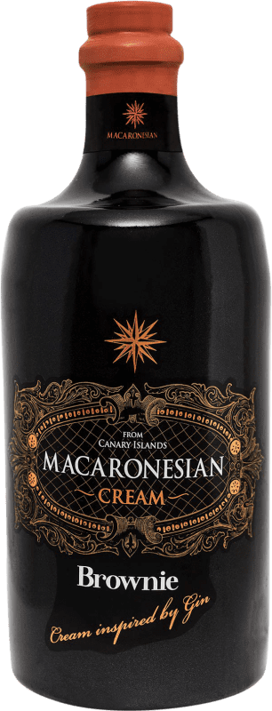 24,95 € | Crema de Licor Macaronesian. Brownie España 70 cl