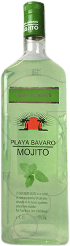 免费送货 | 利口酒 Playa Bavaro. Mojito 西班牙 瓶子 Magnum 1,5 L