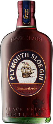 Genever Gin Plymouth England 70 cl Sloe Berries — Bacche di Prugnolo